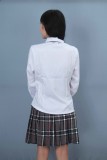 重慶初中高中學生校服韓版校服班服女生格子裙制服套裝定做