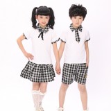 重慶中學生校服學生服裝六一合唱表演出服夏季套裝批發定做